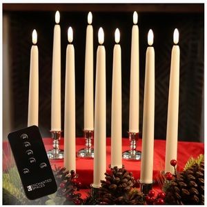 Enchanted Spaces | Flameless Taper Candles for any Occassion